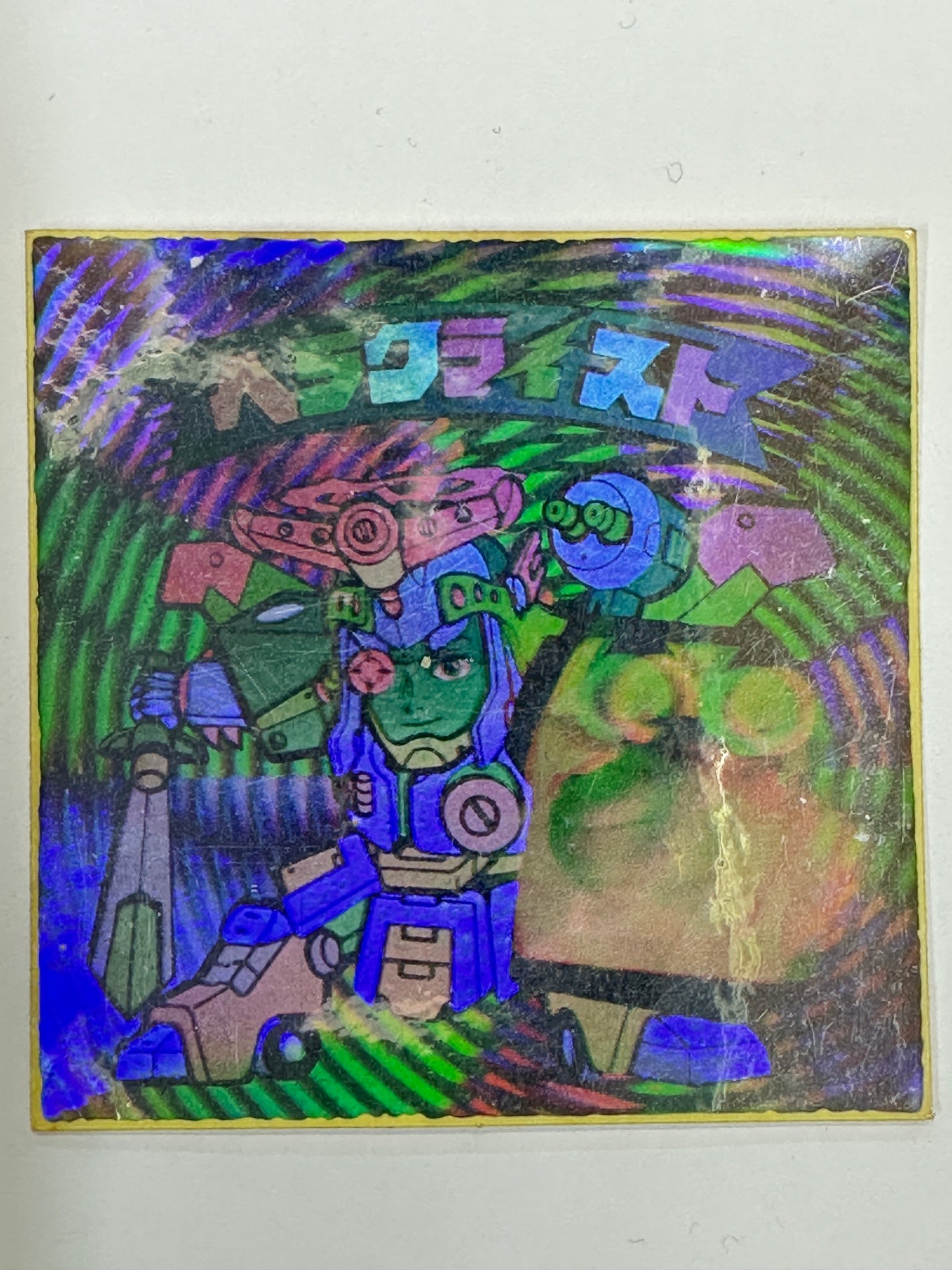 ビックリマンシール 新決戦 ヘラクライスト 擦れあり 当時物