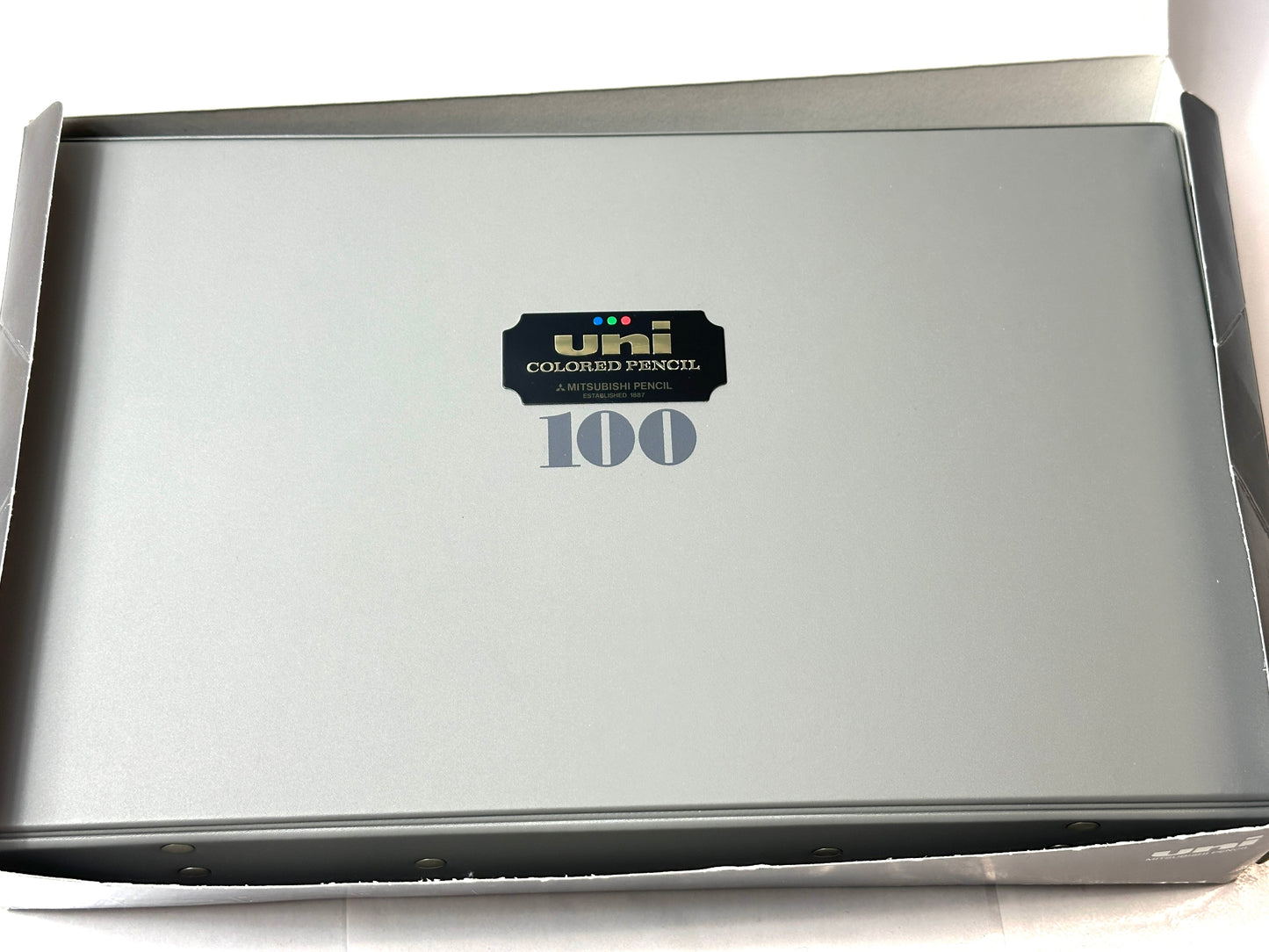未使用品 uni CORORED PENCIL 100 三菱鉛筆 ユニカラー 色鉛筆 100色 10/21