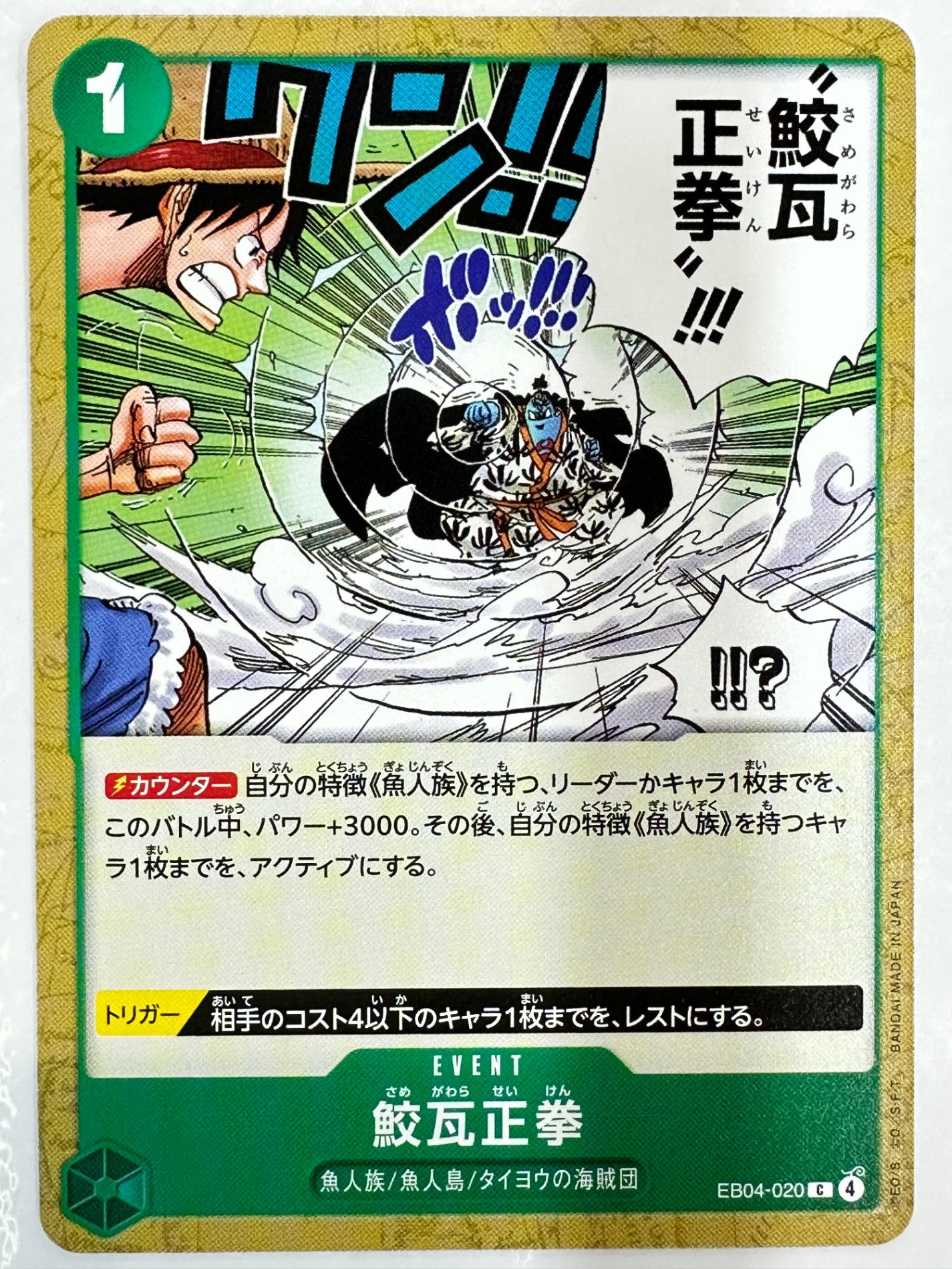 EB04-020 鮫瓦正拳