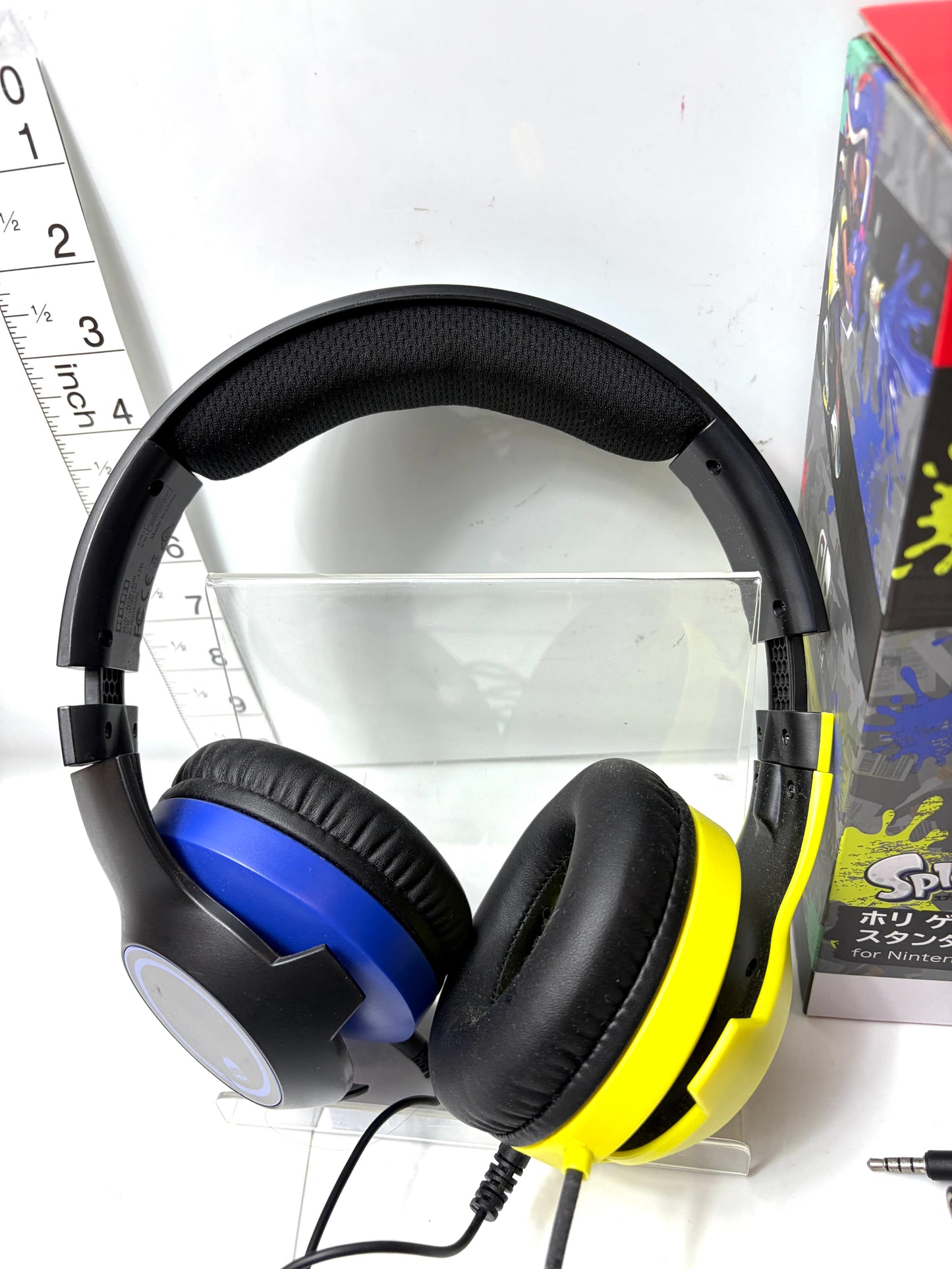 HORI ゲーミングヘッドセット スタンダード スプラトゥーン2 NSW-107 ミキサー付き