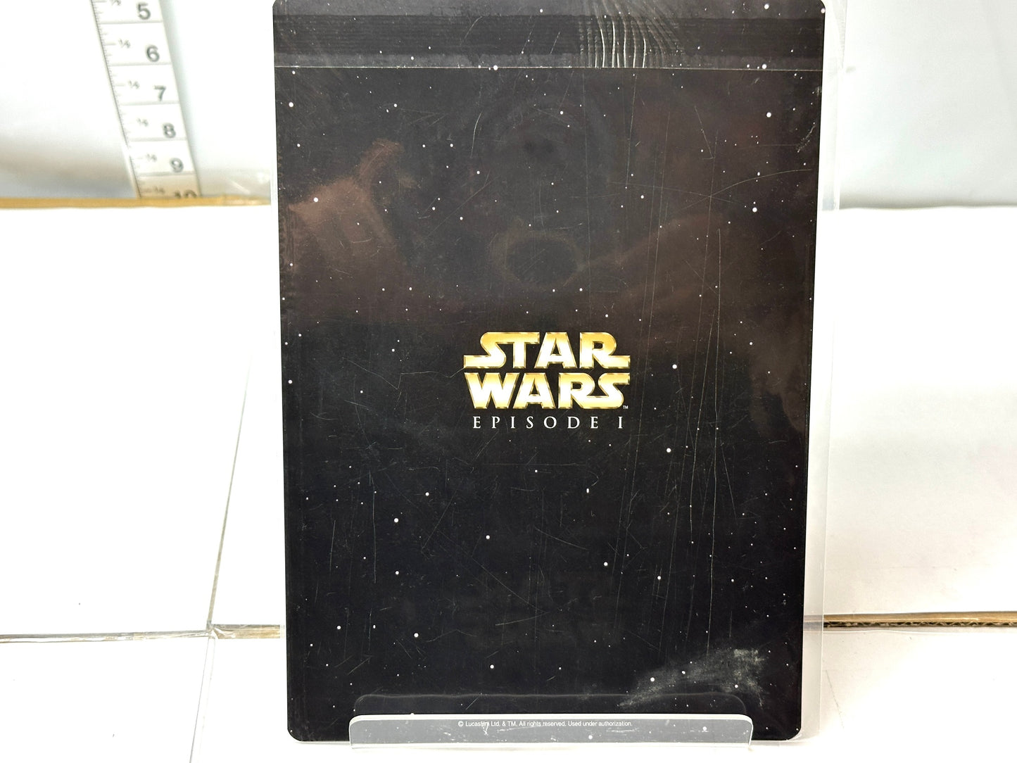 スター・ウォーズ 下敷き 4枚セット EP1ファントム・メナス/EP2クローンの攻撃/EP3シスの復讐/スター・ウォーズ サーガ 12/19