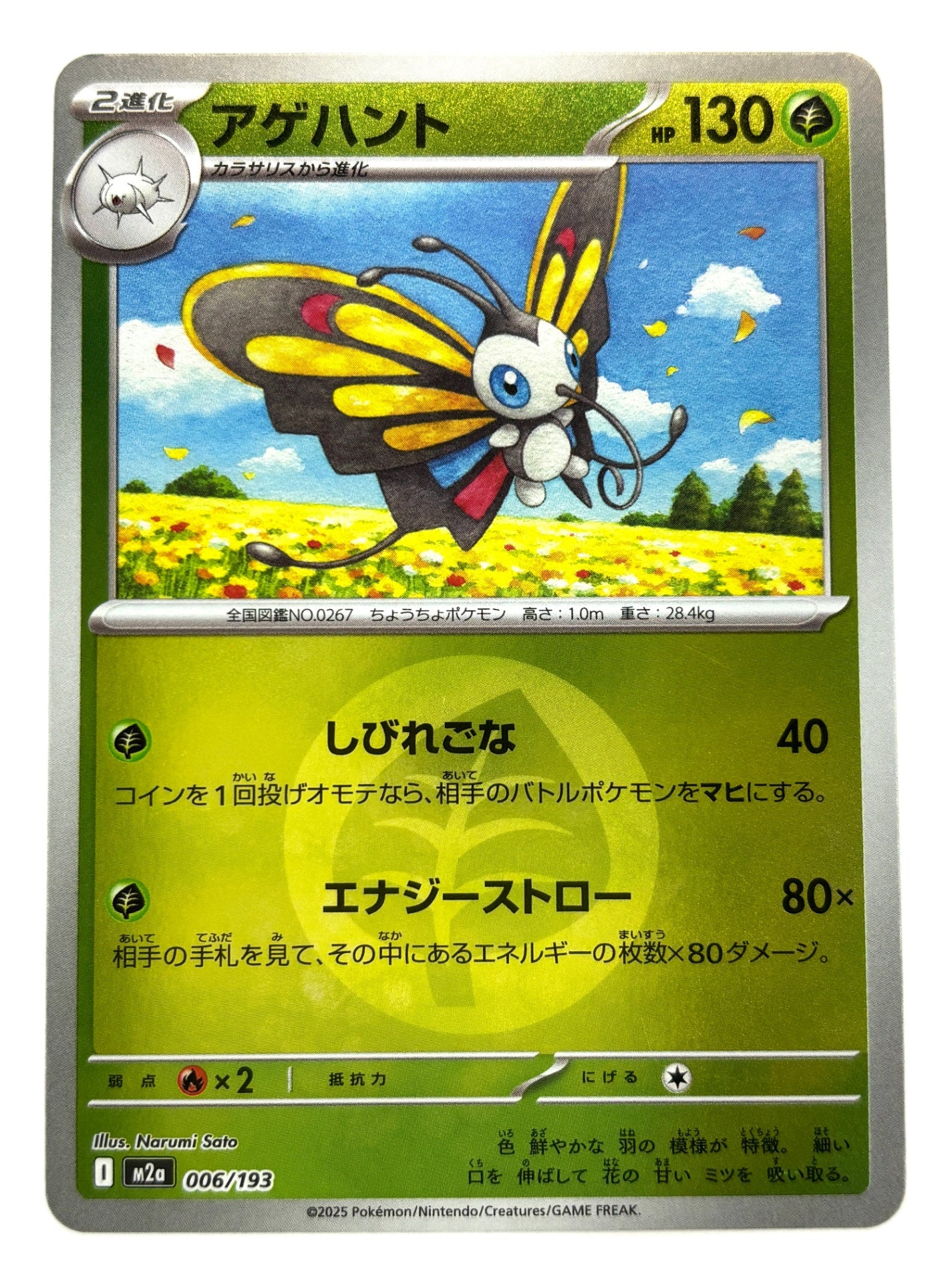 006/193 ミラー)アゲハント(エネルギー柄)