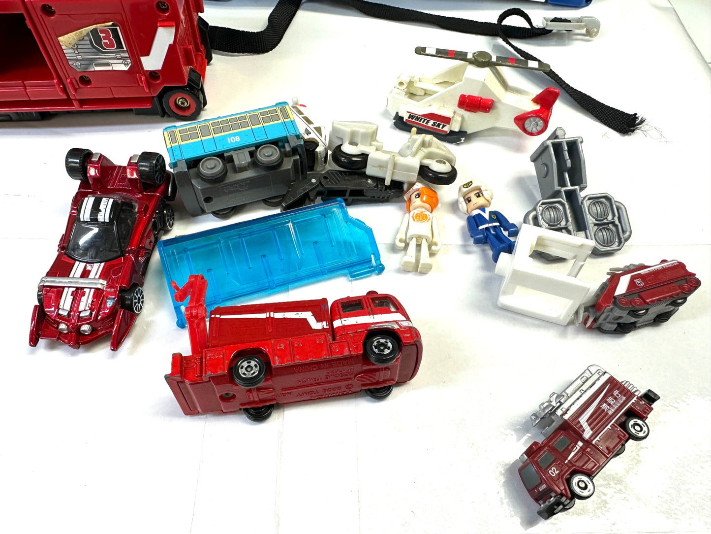 ジャンク タカラトミー トミカハイパーシリーズ トミカ ミニカー まとめセット ハイパーブルーポリス ソニックランナー キャリアランナー ハイパーレスキュー1/2号 5/15