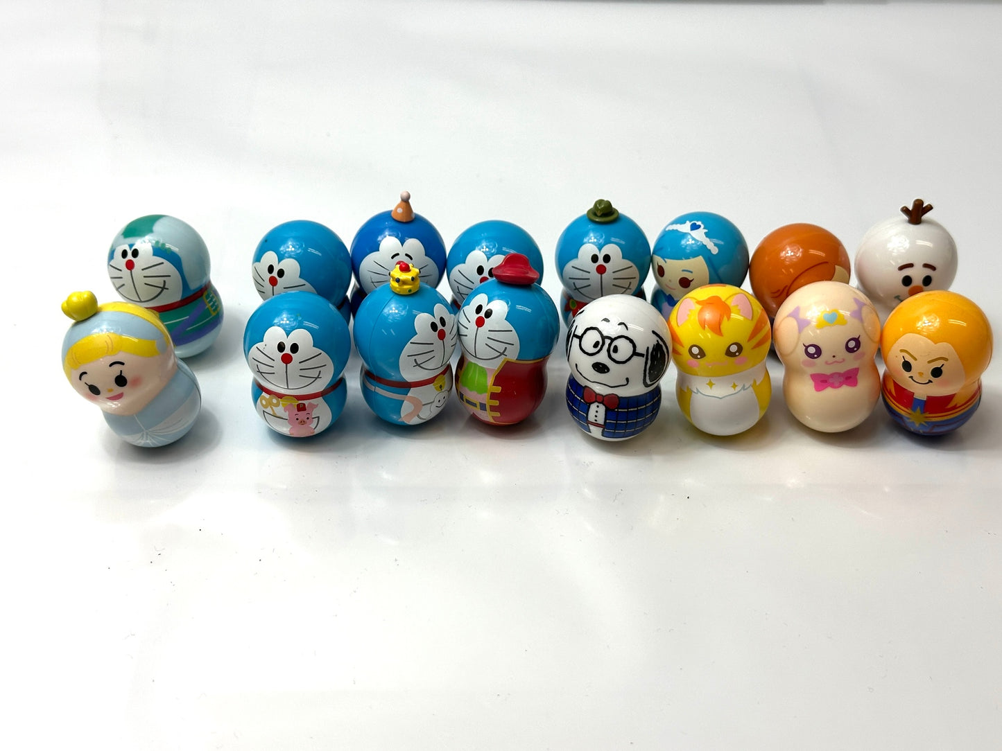 クーナッツ まとめセット ドラえもん ディズニー プリキュア ツイステ ちいかわ 他 フィギュア 1/12