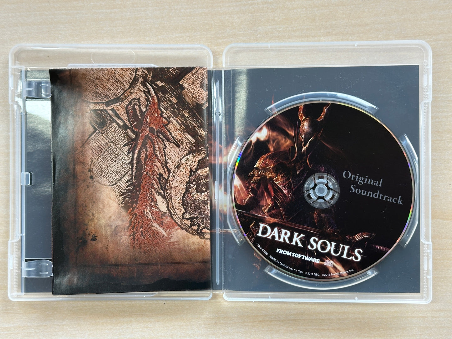 DARK SOULS(ダークソウル)　スペシャルマップ付　サウンドトラックCD