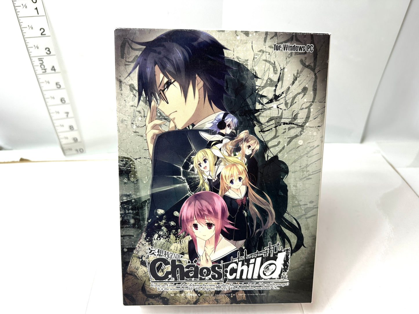 現状品 PCゲームソフト CHAOS;CHILD カオスチャイルド カオチャ Windows DVD-ROM BGM/SHOT MUSICは未開封 12/4