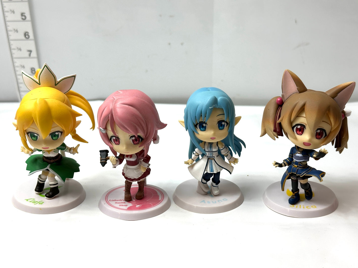 現状品 ソードアート・オンライン SAO きゅんキャラ ちびきゅんキャラ まとめセット シリカ リーファ アスナ 他 フィギュア 2/16