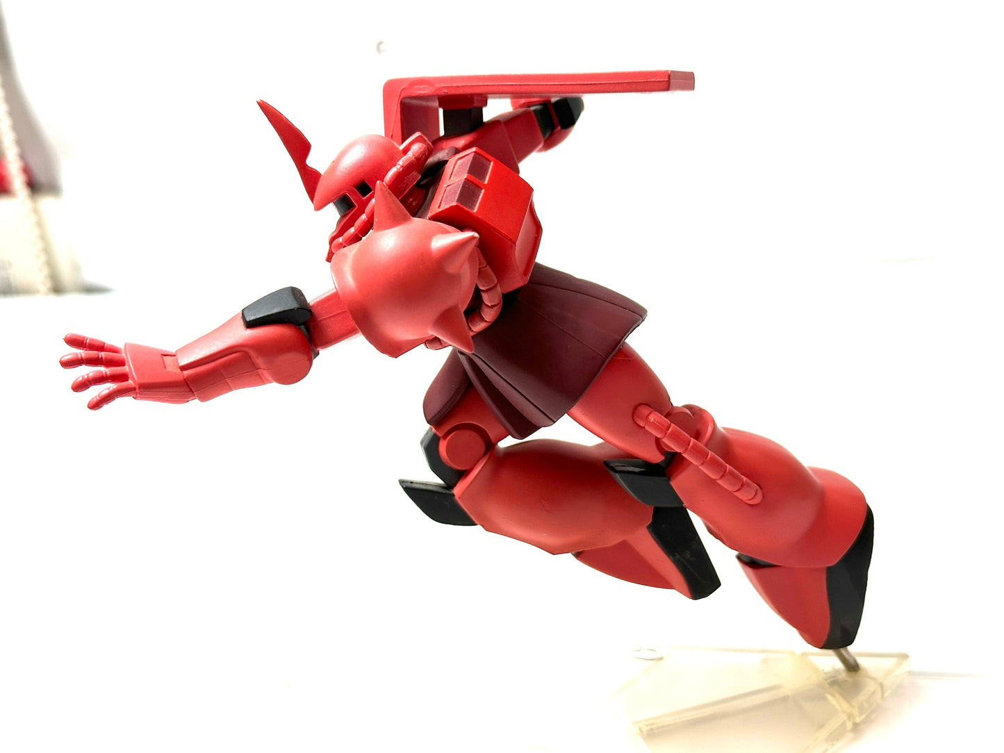 現状品 機動戦士ガンダム DX アグレッシブポーズ フィギュア シャア専用ザクII  ジオラマフィギュア ガンダムVS量産型ザク 11/12