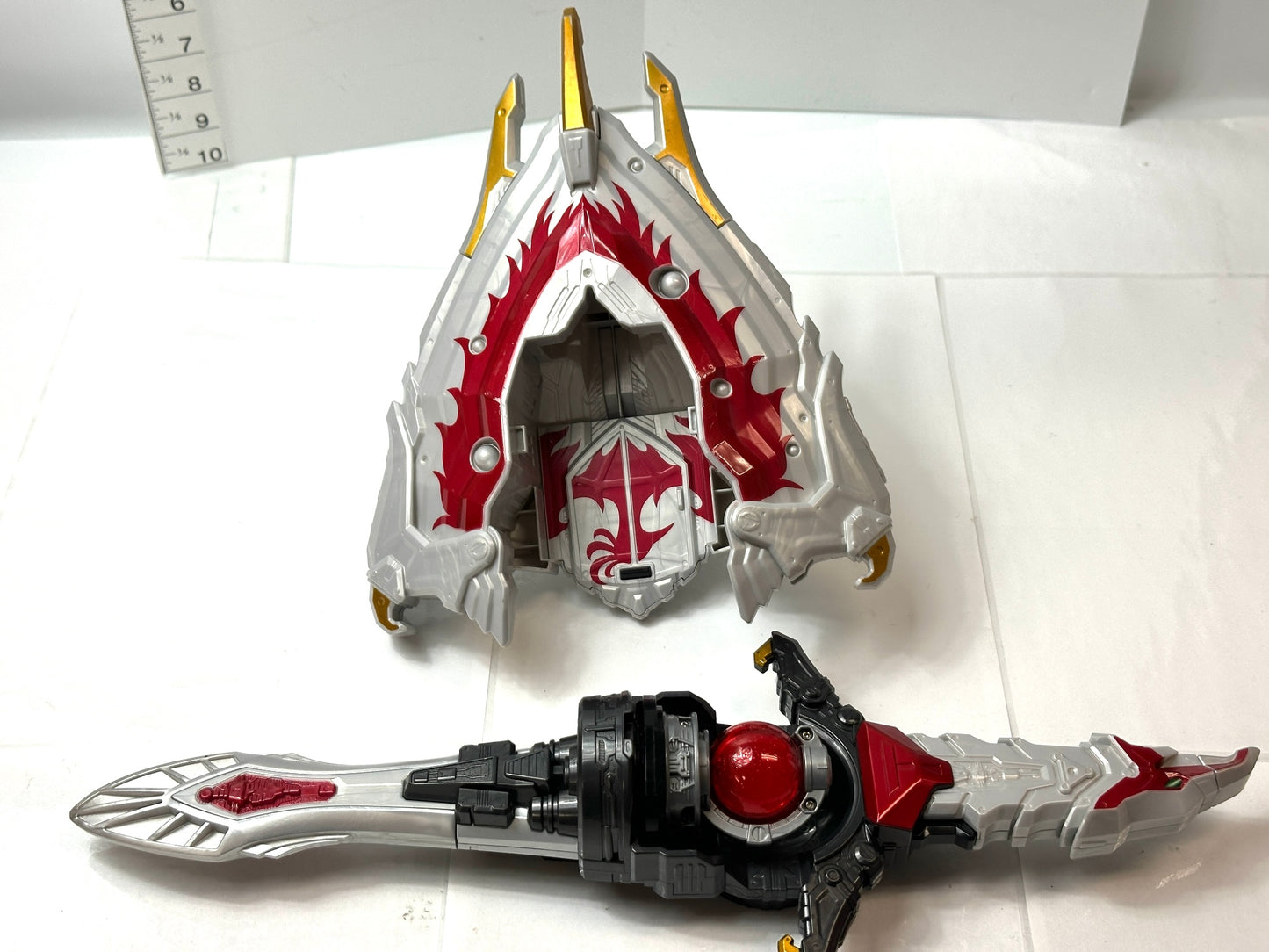 現状品 宇宙戦隊キュウレンジャー DXホウオウブレード＆ホウオウシールド キュータマ 26個セット バンダイ 戦隊ヒーロー 11/4