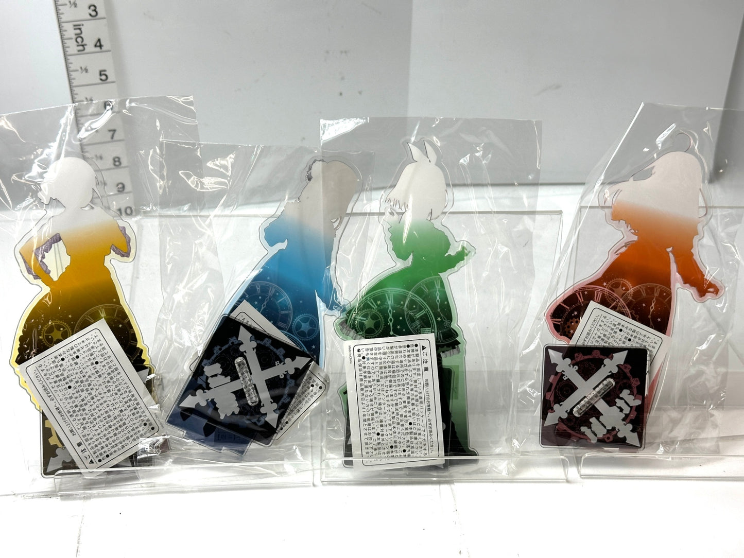 五等分の花嫁 Gothicc rocku アクリルスタンド アクスタ 4個セット 中野 一花 三玖 四葉 五月 11/21