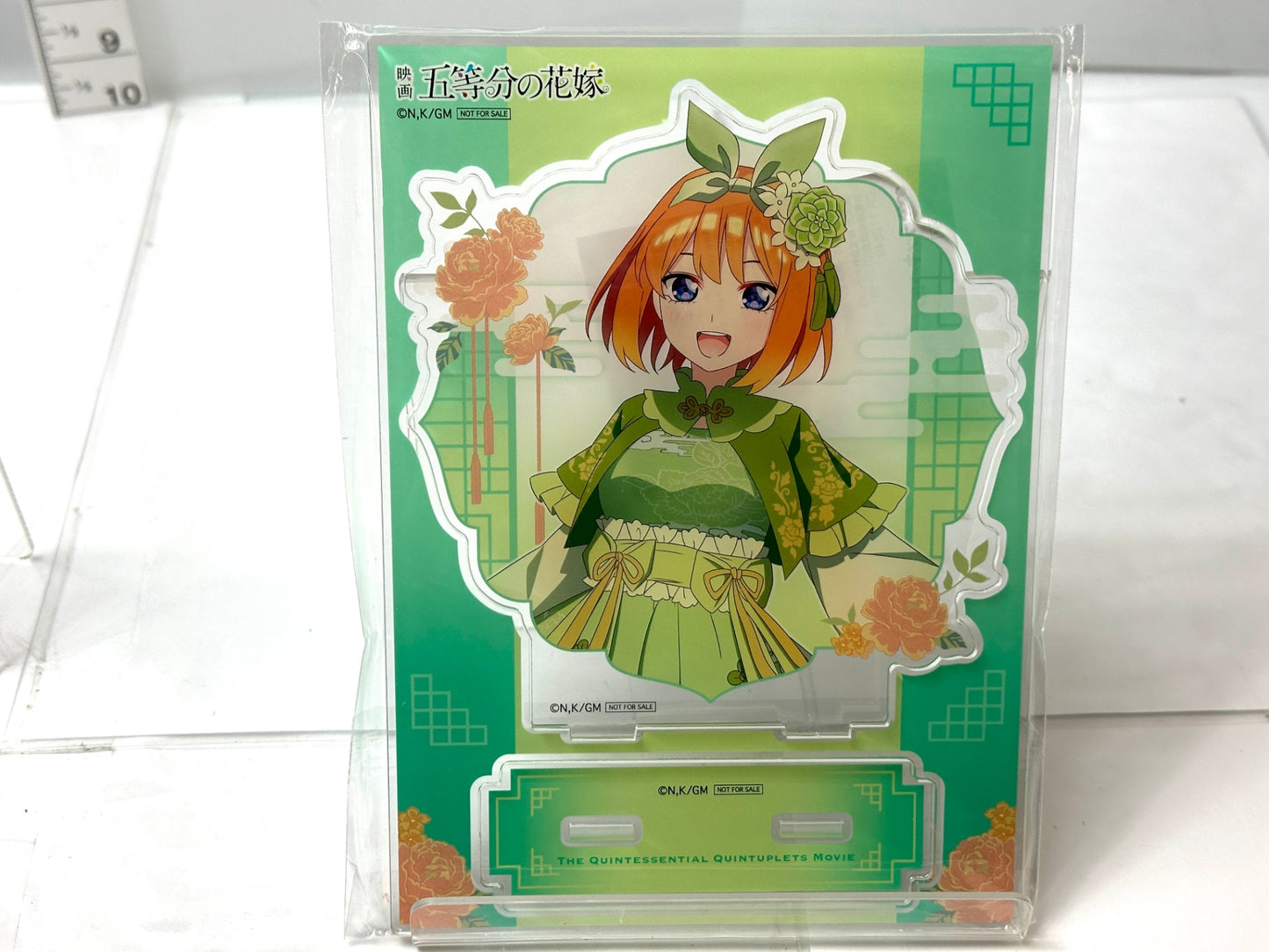 五等分の花嫁 あたりつきラッキー缶バッジ BOX vol.2 あたり景品 中野四葉 BIGアクリルスタンド