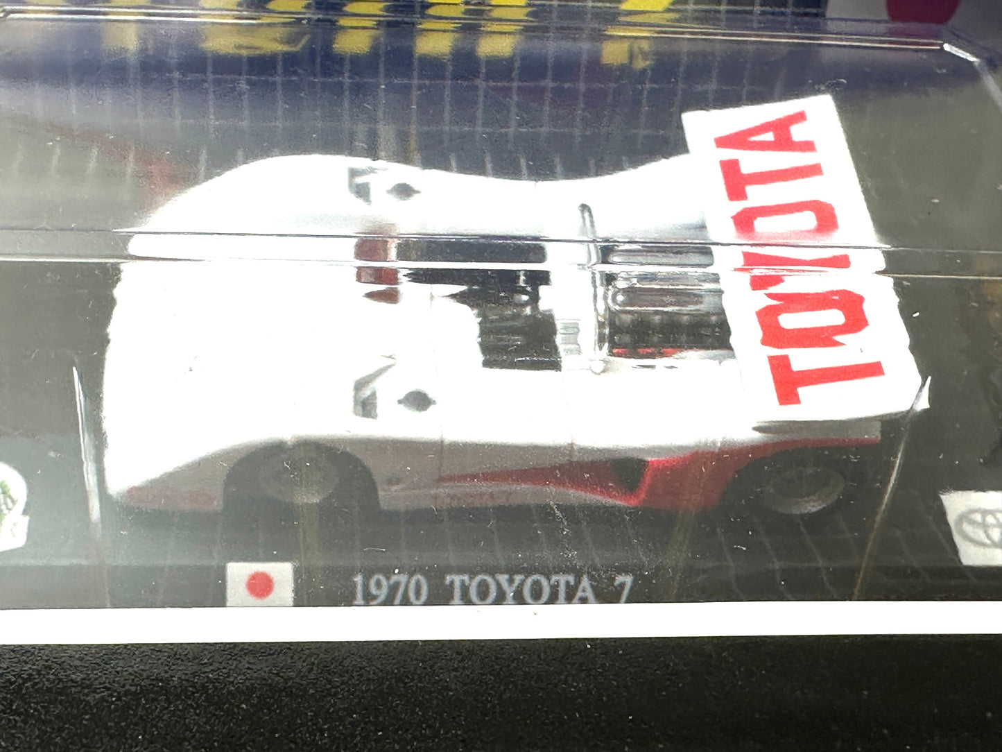 週刊デル・プラド・コレクション 創刊号 世界のレーシングカー No.1トヨタ7 (TOYOTA 7)﻿ 1/43ダイキャストモデル 特製トレーディングカード 3枚セット﻿ 佐藤江梨子 1/6