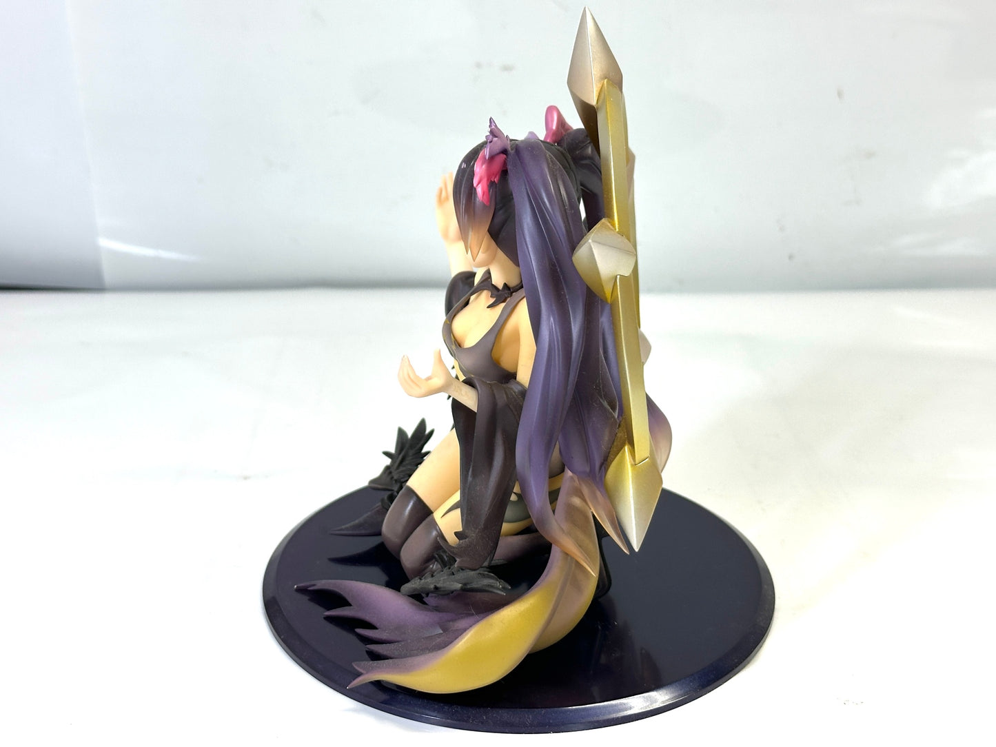 現状品 若干ベタつきあり WIXOSS-ウィクロス- 黒点の巫女 タマヨリヒメ フィギュア 月刊ホビージャパン 1/7スケール PVC塗装済み完成品 6/4