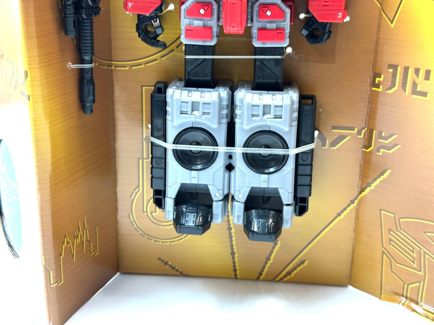 開封済み・未使用品 トランスフォーマー キングダムシリーズ KD-21 オートボットブラスター＆イジェクト TAKARA TOMY 9/3