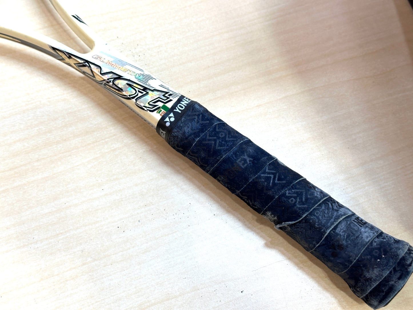 現状品 MIZUNO ミズノ Xyst ジスト TG Gummetal 軟式用 テニス ラケット ソフトテニス 収納ケース付き 12/23