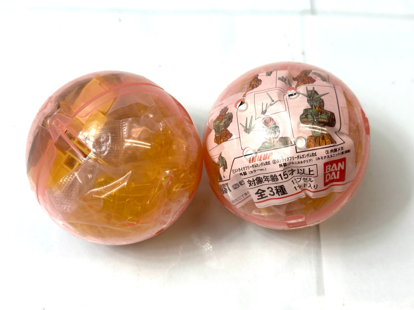 機動戦士ガンダム MS メカニカルバスト 18個 まとめセット 03 ガンダム・エアリアル 外装 メカニカルクリア 06 ストライクフリーダムガンダム弐式 ルミナスユニット 他 10/23