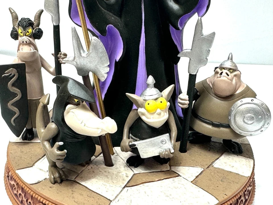 現状品 ディズニーストーリーコレクション 眠れる森の美女 魔女マレフィセント ディズニーストア限定 フィギュア 3/6