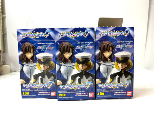 開封済み・未使用品 機動戦士ガンダムSEED DESTINY シードヒロインズ7 3個セット ルナマリア・ホーク A/B カガリ・ユラ・アスハ 食玩 フィギュア 4/27