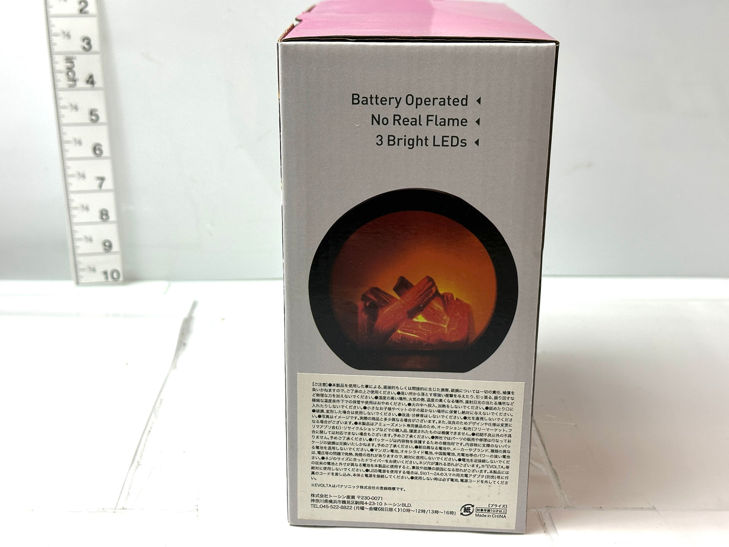 ファイヤープレイス ランタン LEDインテリアライト 暖炉型ランタン 11/1