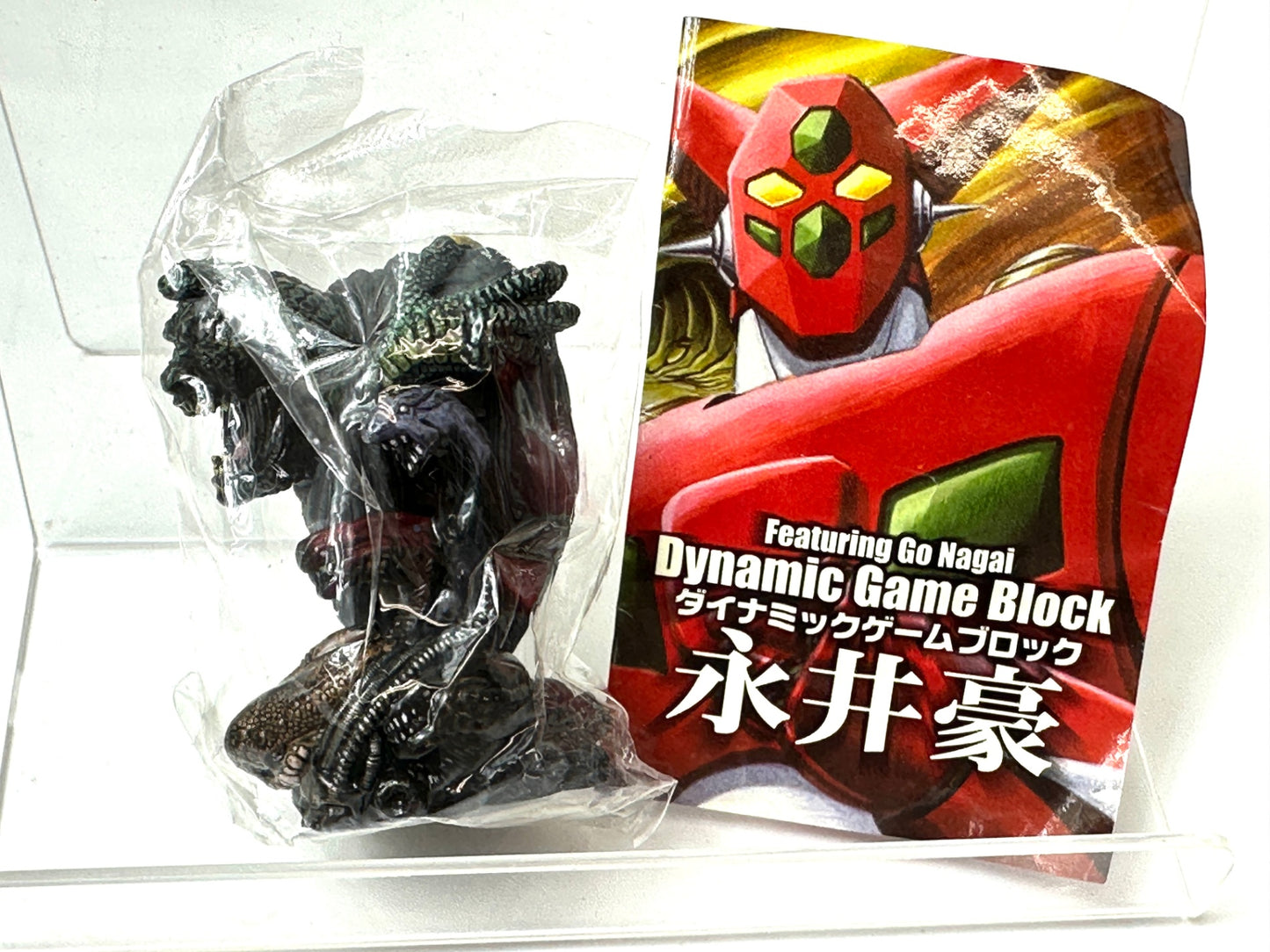 内装未開封品 Featuring Go Nagai ダイナミックゲームブロック永井豪 6個セット フィギュア デビルマン ゲッターロボ 不動明 牧村ミキ 他 3/3
