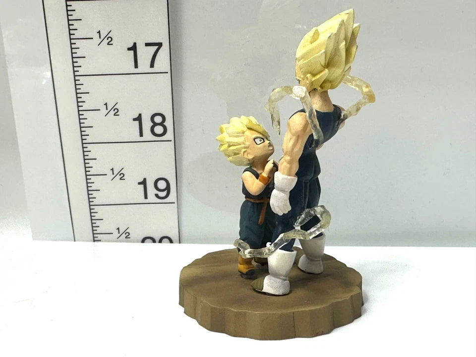 現状品 メガハウス ドラカプ ドラゴンボールカプセル 愛する者のための戦い!! 魔人ブウ編 愛する者のために・・ベジータ＆トランクス フィギュア 3/11 ⑦