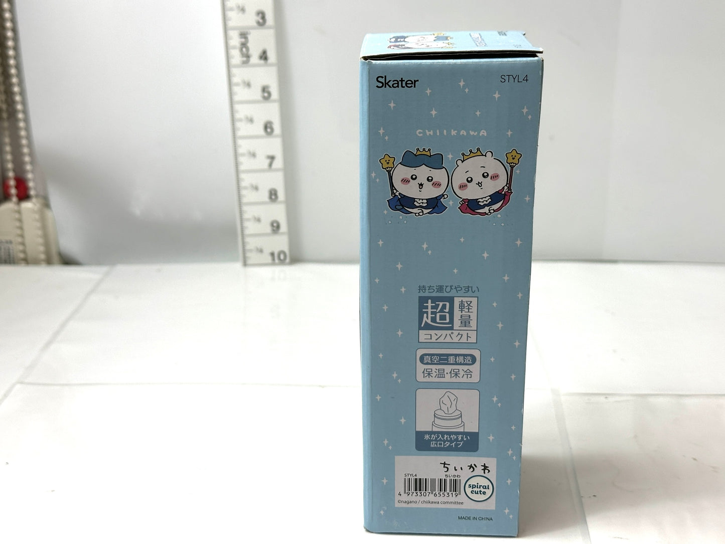 Skater スケーター ちいかわ ステンレスワンタッチボトル STYL4-A 350ml 真空二重構造 11/10