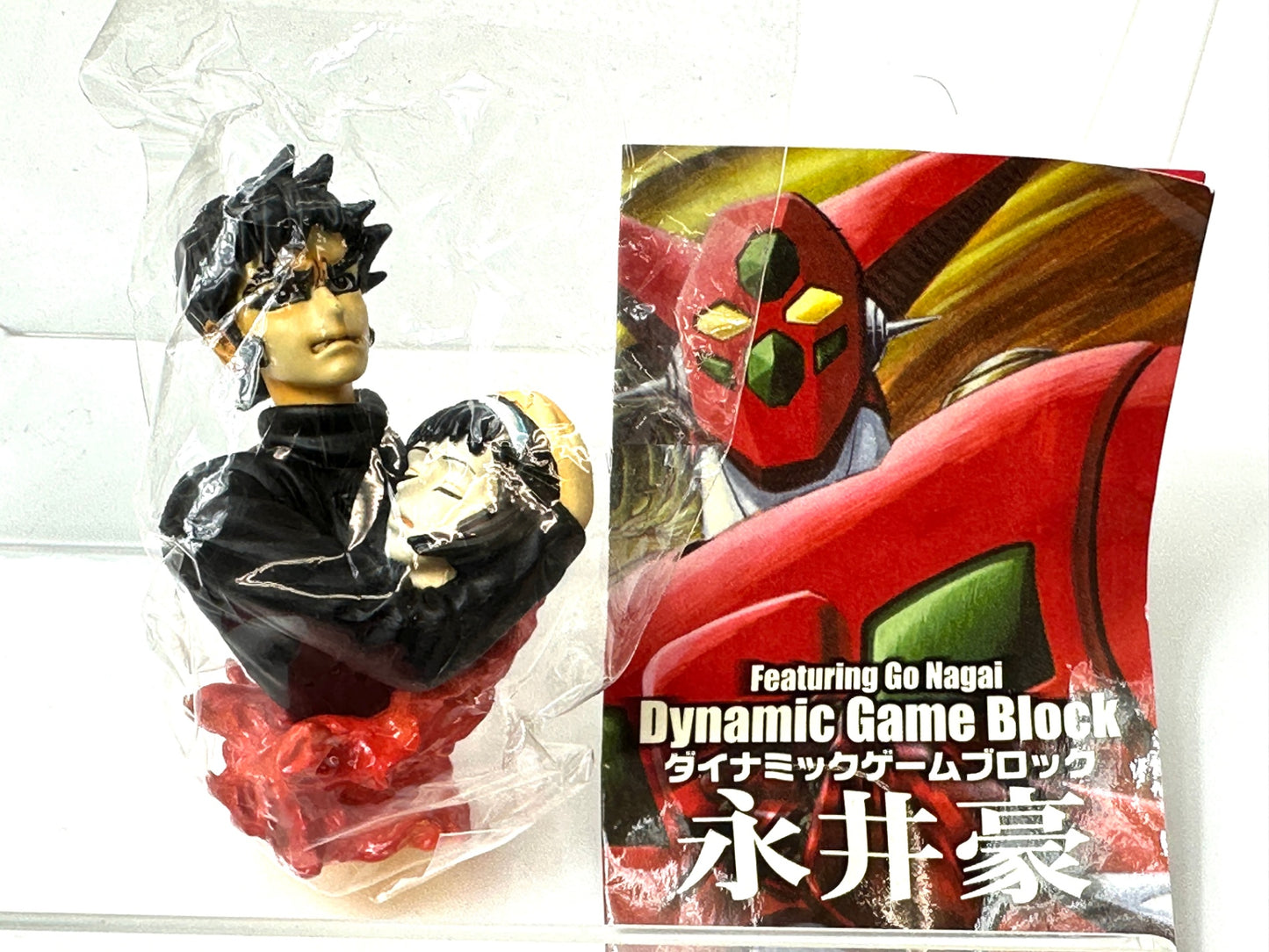 内装未開封品 Featuring Go Nagai ダイナミックゲームブロック永井豪 6個セット フィギュア デビルマン ゲッターロボ 不動明 牧村ミキ 他 3/3