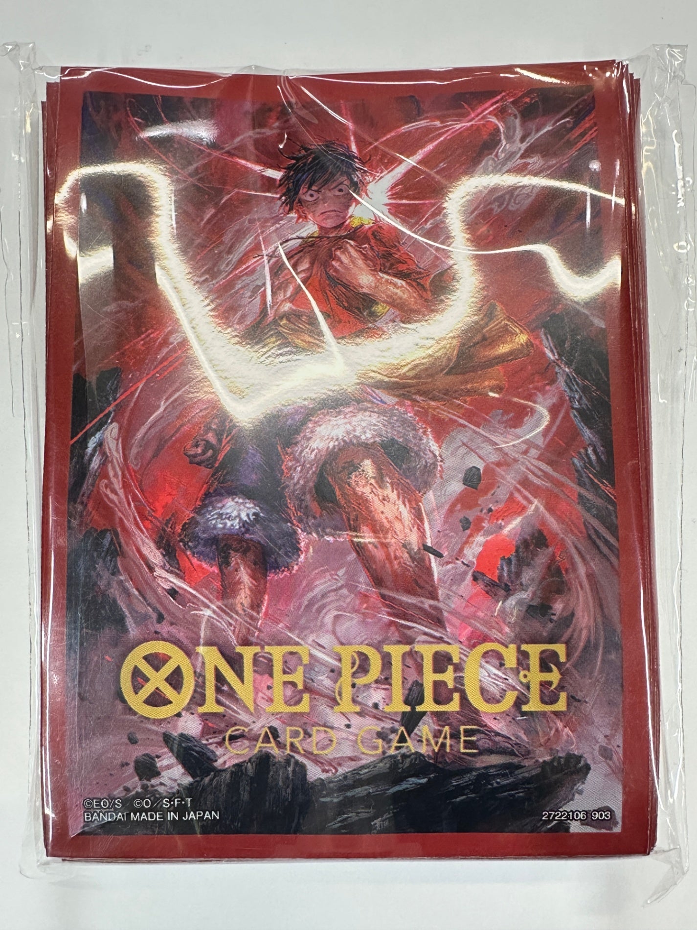ONE PIECE カードゲーム リミテッドカードスリーブ モンキー・D・ルフィ②