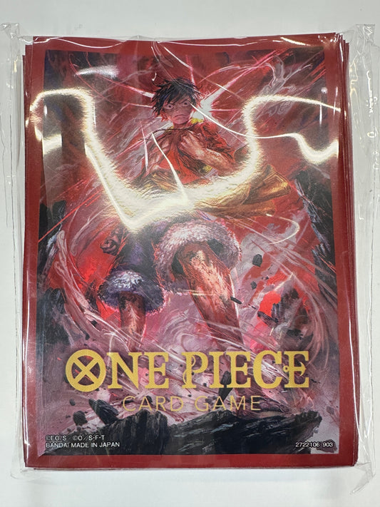 ONE PIECE カードゲーム リミテッドカードスリーブ モンキー・D・ルフィ②