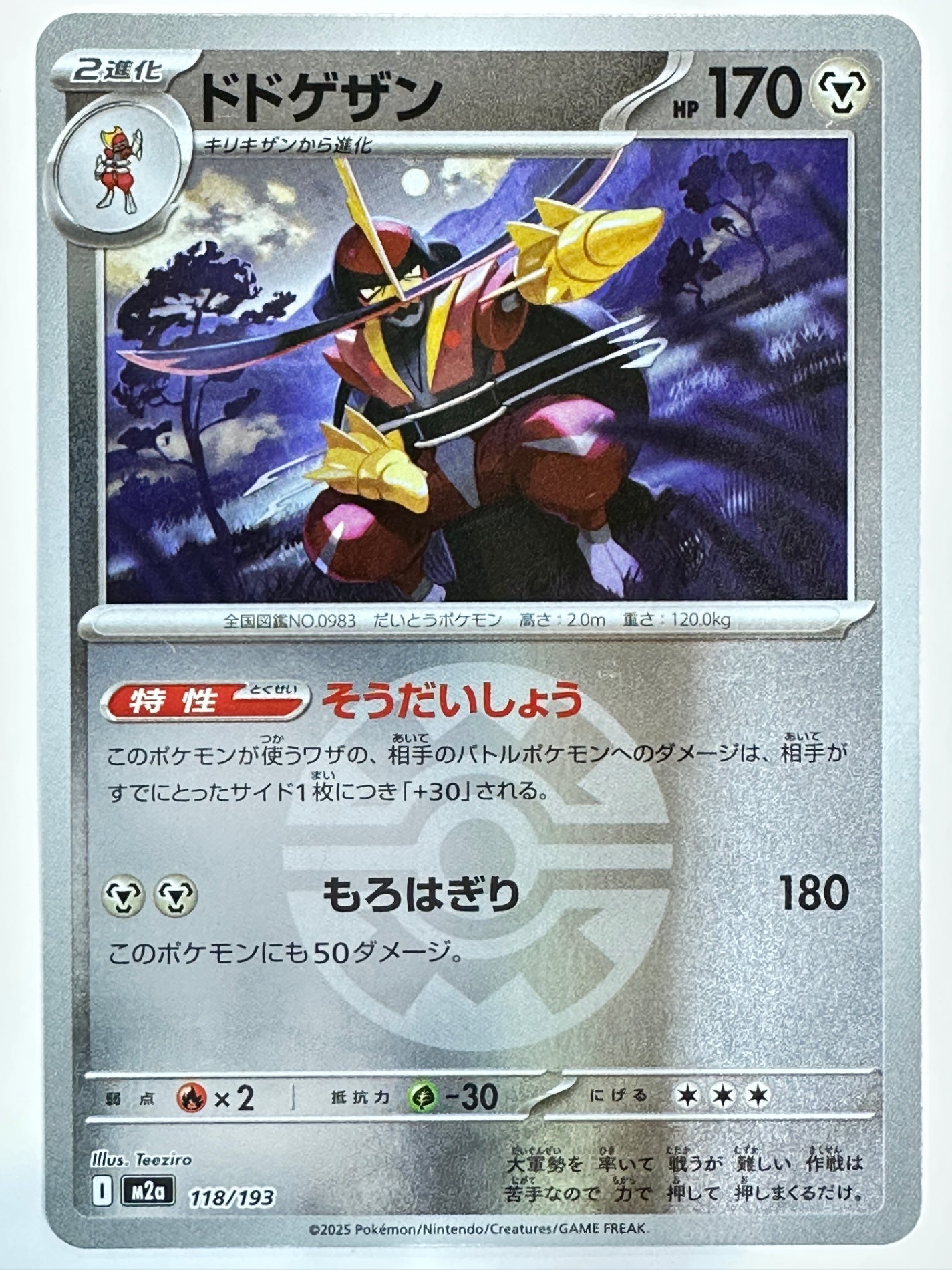 118/193 ミラー)ドドゲザン(ボール柄)