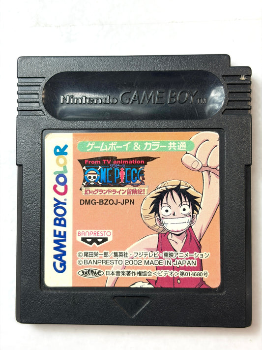 GBC ONE PIECE 幻のグランドライン冒険記! バンプレスト ワンピース カセット