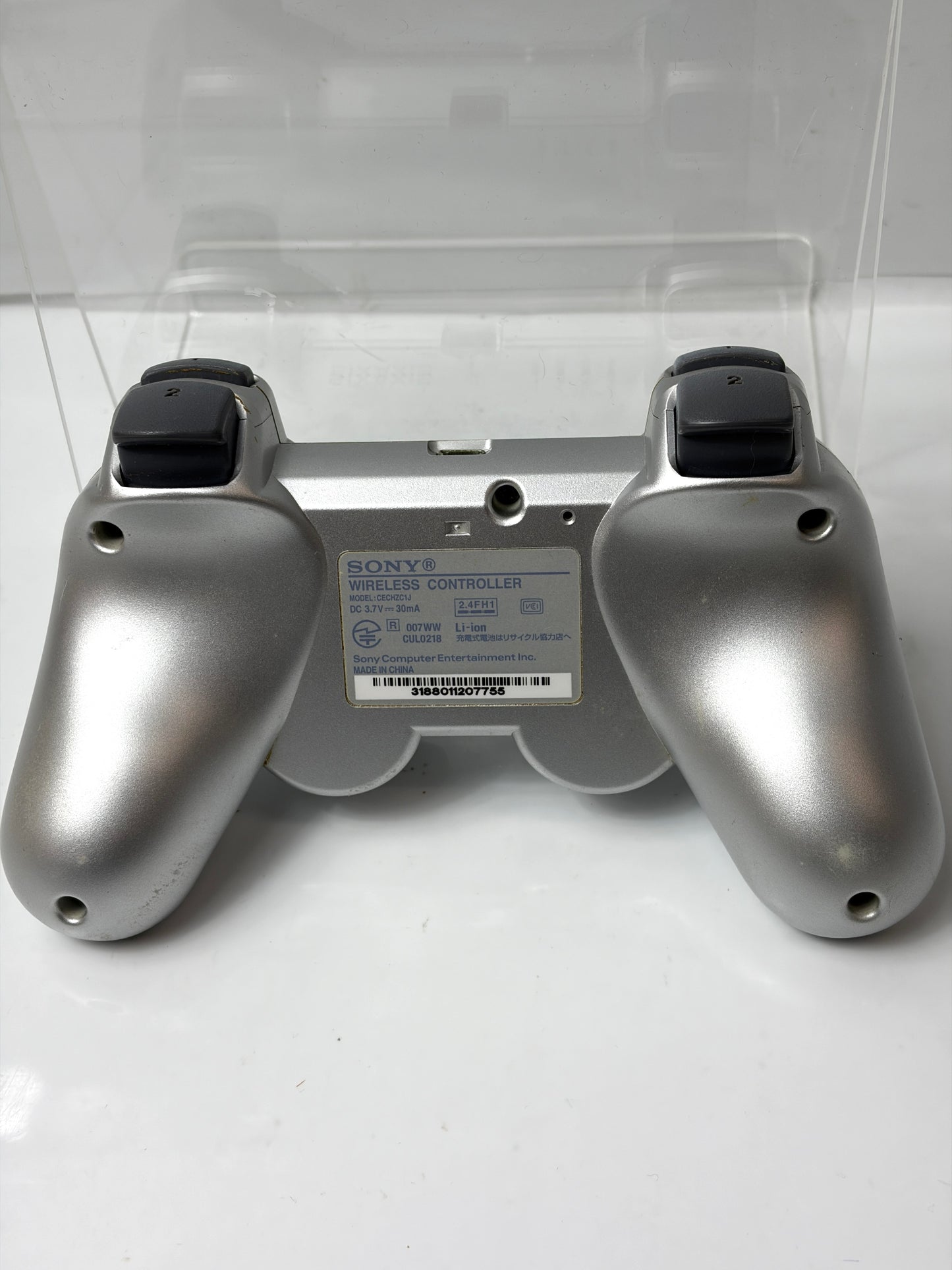 SONY 純正 PS3 コントローラー SIXAXIS サテン・シルバー CECH-ZC1J シックスアクシス