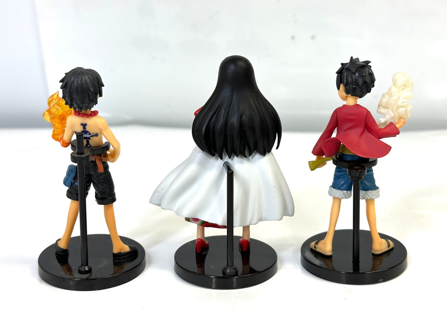 現状品 ワンピースフィギュア まとめセット Half Age Characters カードスタンドフィギュア WCF ルフィ チョッパー フランキー しらほし ハンコック 5/21
