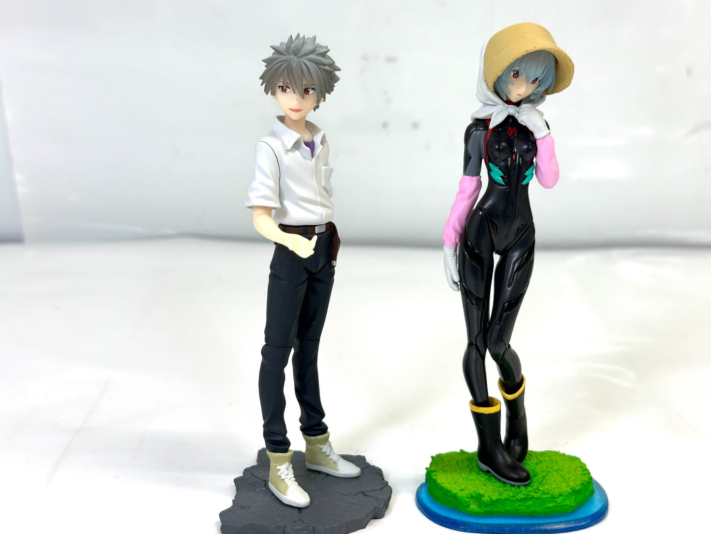 ヱヴァンゲリヲン フィギュア 4個セット Gasha Portraits PREMIUM 真希波・マリ・イラストリアス アヤナミレイ 渚カヲル 農作業服姿 アヤナミレイ 5/20