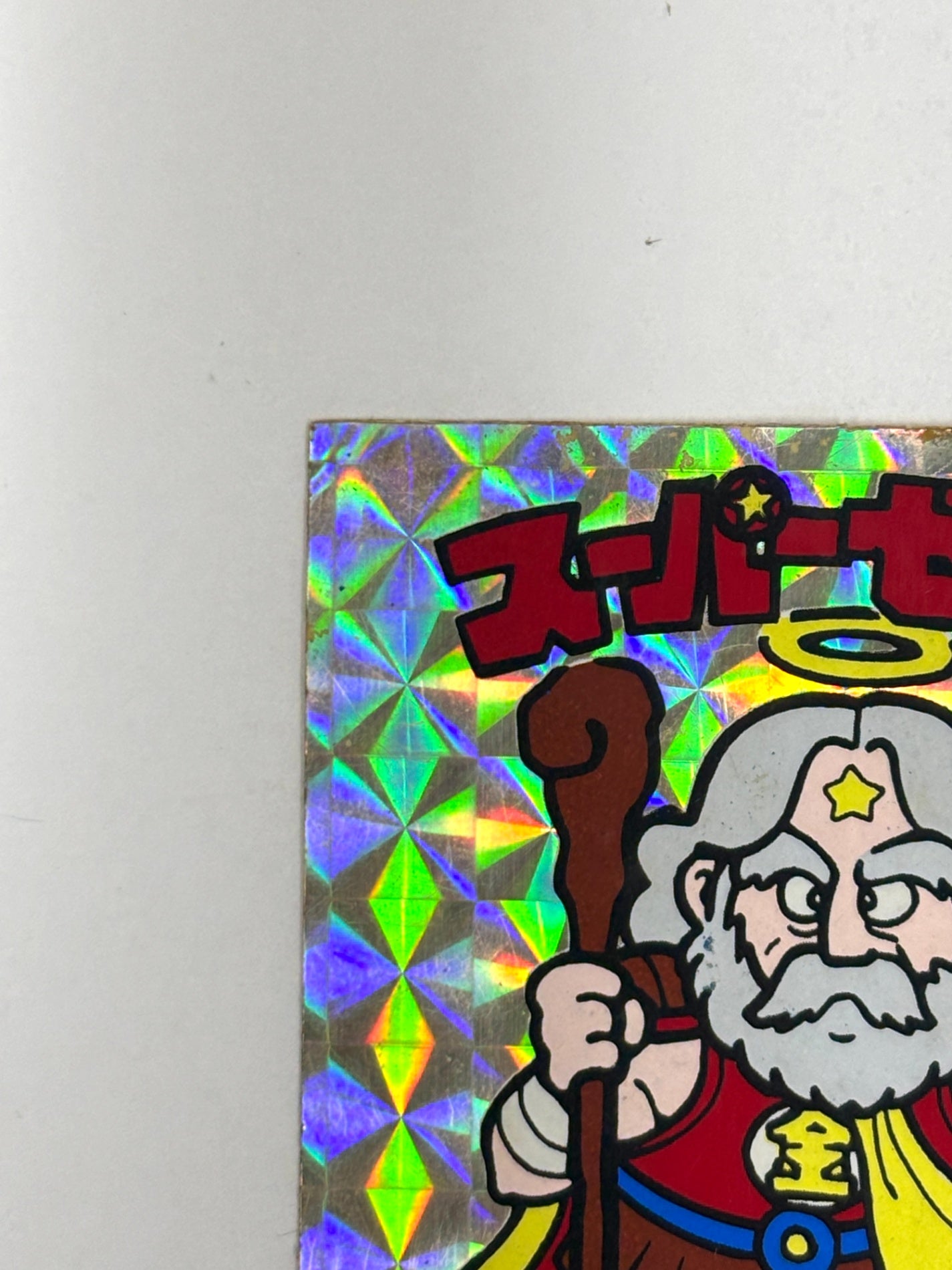 ロッテ ビックリマンシール 第1弾 ヘッド スーパーゼウス 当時物