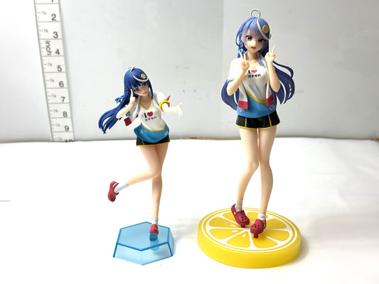 現状品 VTuberなんだが配信切り忘れたら伝説になってた シュワちゃん フィギュア 2個セット Desktop×Decorate Collections POP UP PARADE 3/16