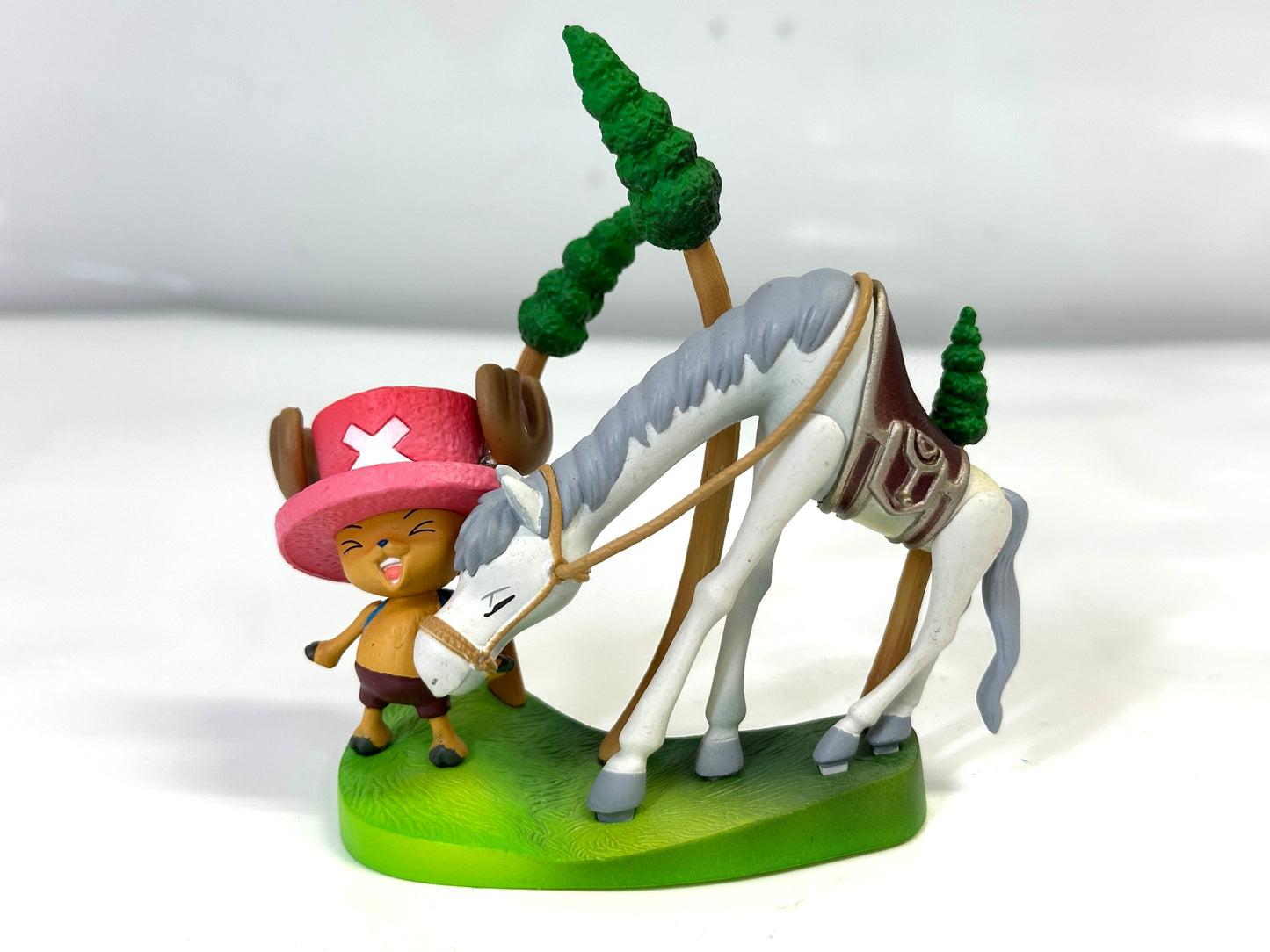 現状品 ONE PIECE ワンピース デスクトップシアターフィギュア 3点セット チョッパー＆シェリー チョッパー＆偽チョッパー チョッパー＆サウザンド・サニー号 5/21