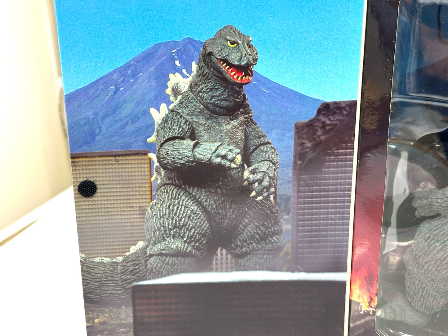 現状品 NECA 1962年公開 映画 キングコング対ゴジラ ゴジラ フィギュア キンゴジ 放射能火炎 5/21