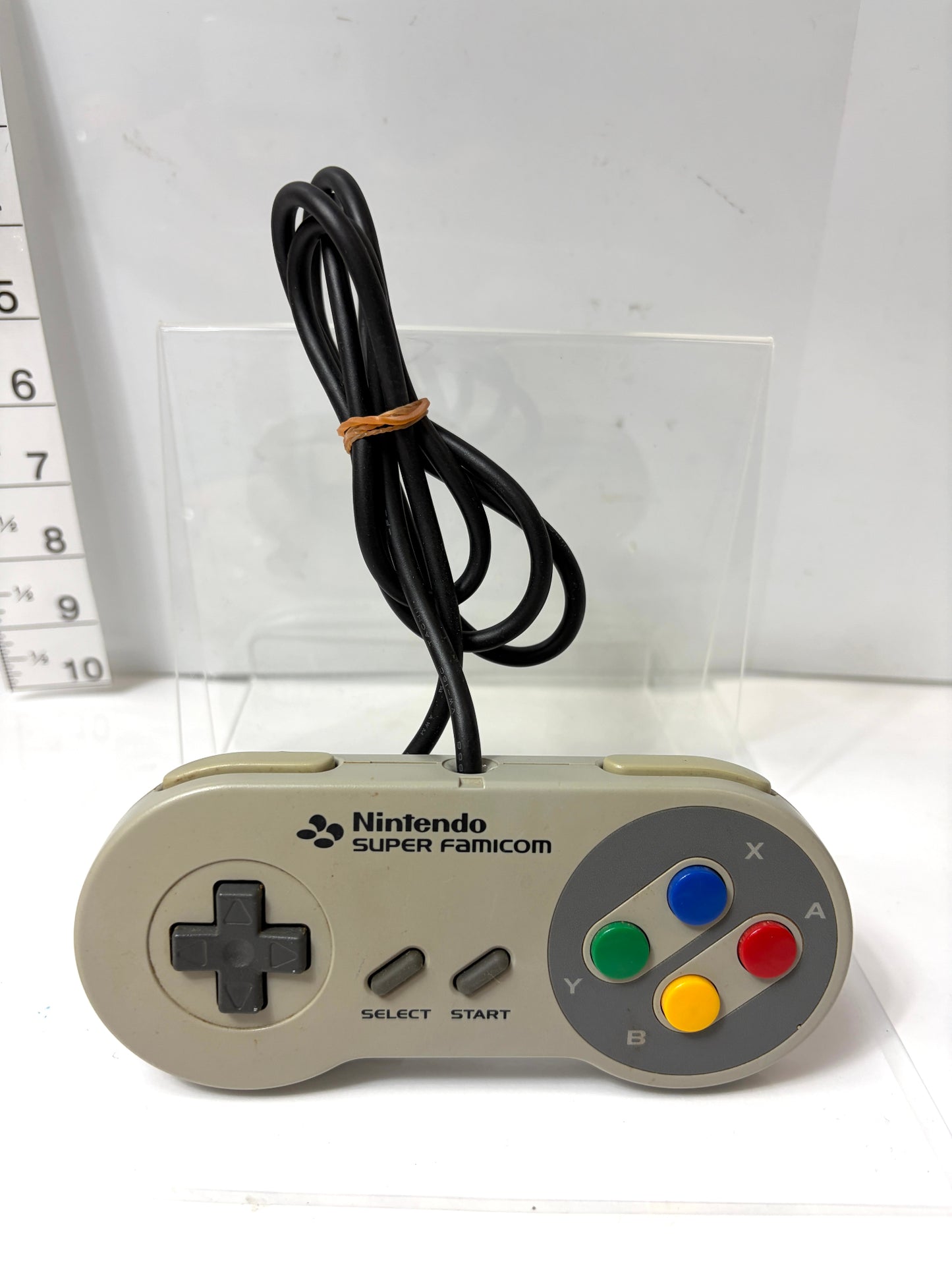 【純正】任天堂 SFC コントローラー スーファミ 本体用 動作確認済み ケーブル付
