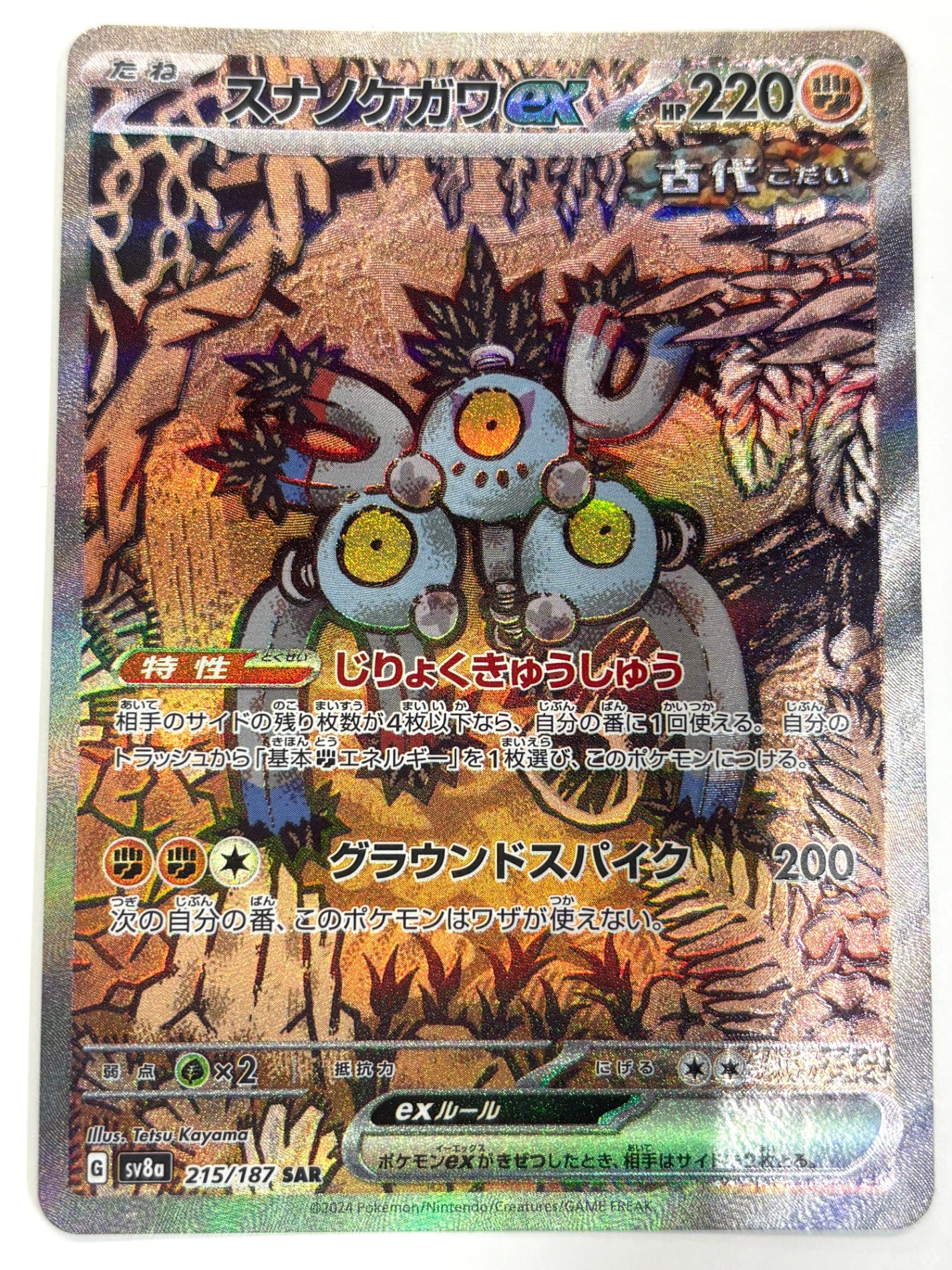 215/187/SV8A/B スナノケガワex 【状態C】