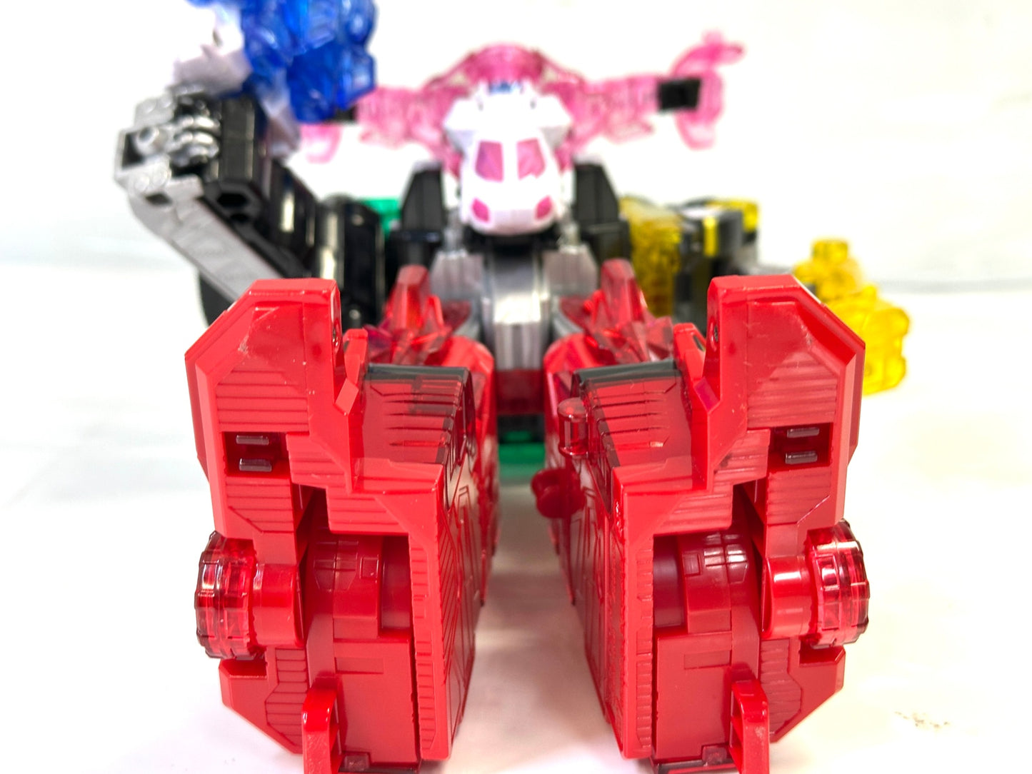 現状品 バンダイ 魔進戦隊キラメイジャー 魔進合体 DXキラメイジンセット フィギュア キラメイジャーロボ 5/20