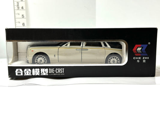 CHE ZHI 1/24 ロールス・ロイス ファントム ダイキャストモデル ミニカー 8/7