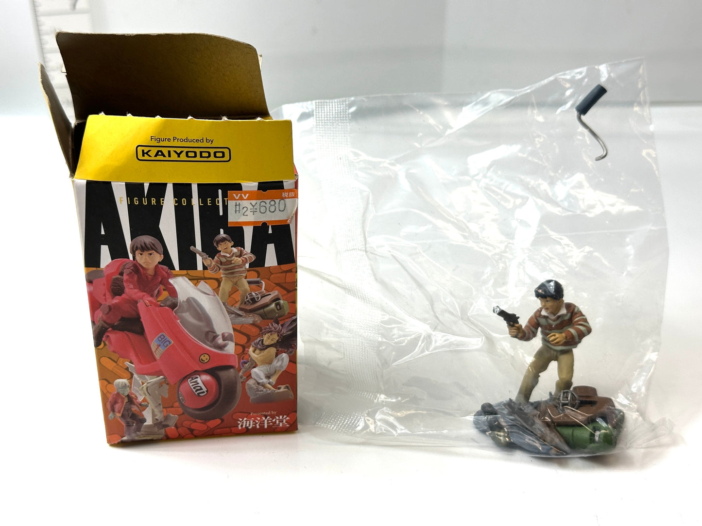 内装未開封 海洋堂 KAIYODO 『AKIRA』miniQフィギュアコレクション 金田とアーミー ミニキュー 3/25