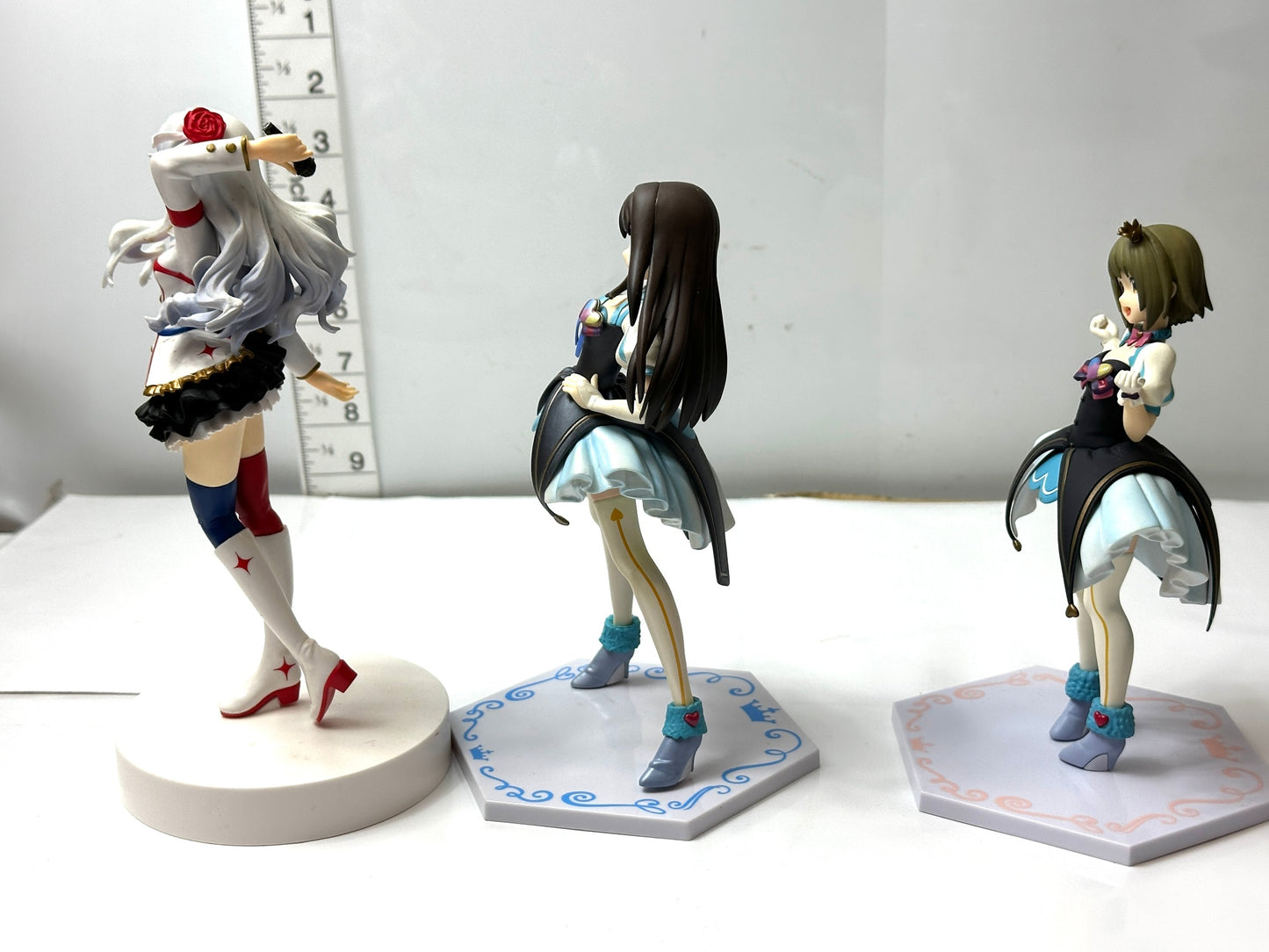 現状品 アイドルマスター シンデレラガールズ フィギュア 3個セット 四条貴音 渋谷凛 三村かな子 一番くじプレミアム 2/11