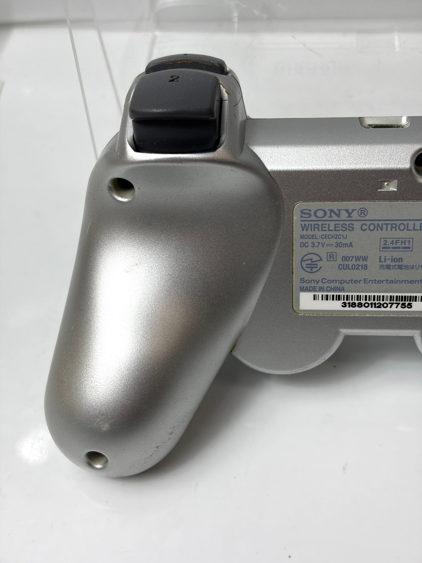SONY 純正 PS3 コントローラー SIXAXIS サテン・シルバー CECH-ZC1J シックスアクシス