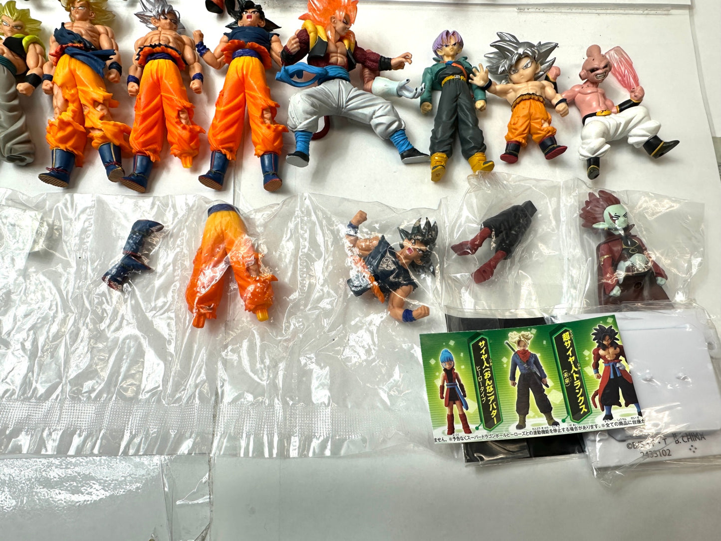 ジャンク ドラゴンボール フィギュア まとめセット HGシリーズ 他 孫悟空 未開封品あり 11/20