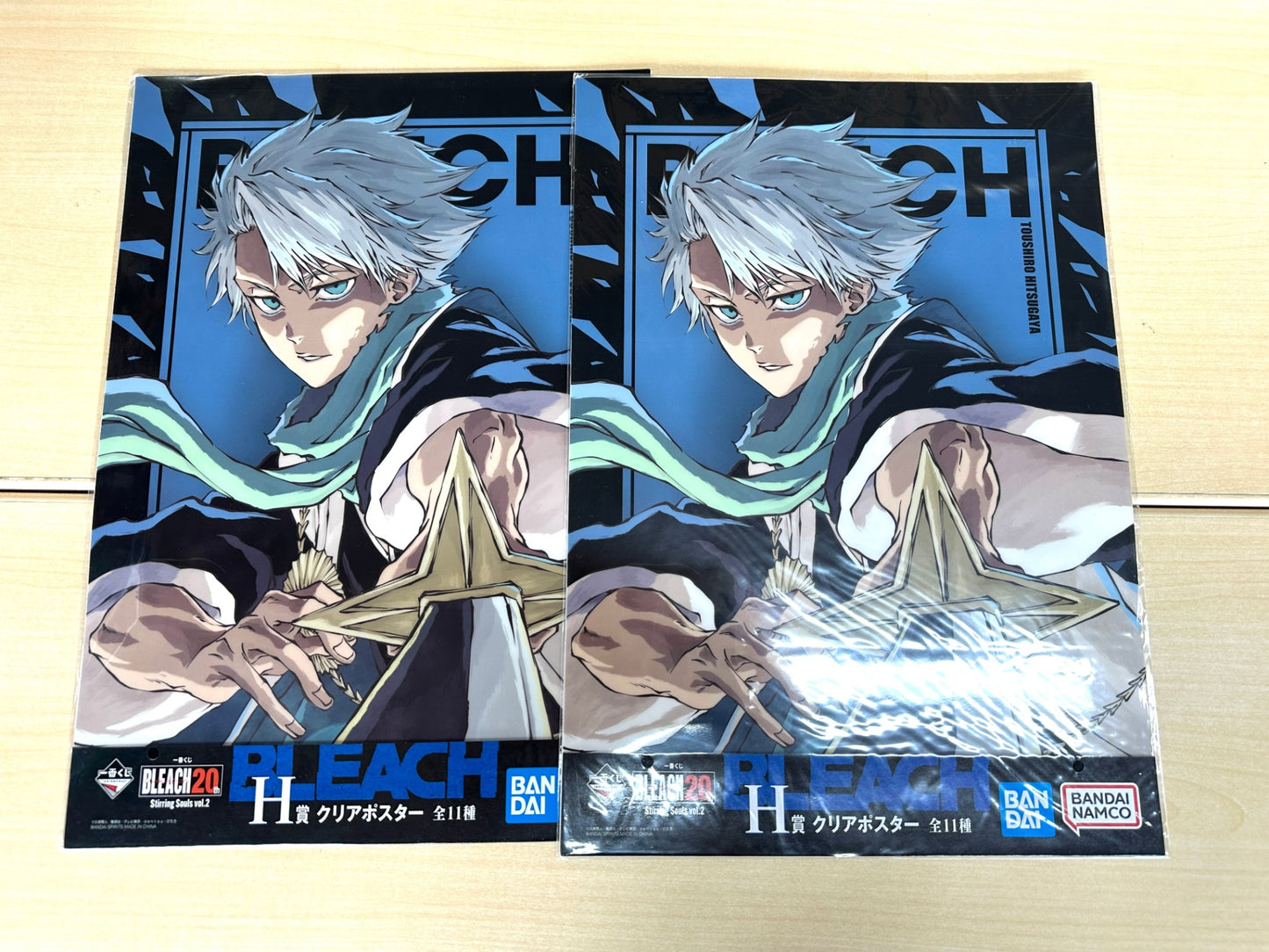 一番くじ BLEACH 20th H賞 クリアポスター 10種 28枚セット BANDAI 8/29
