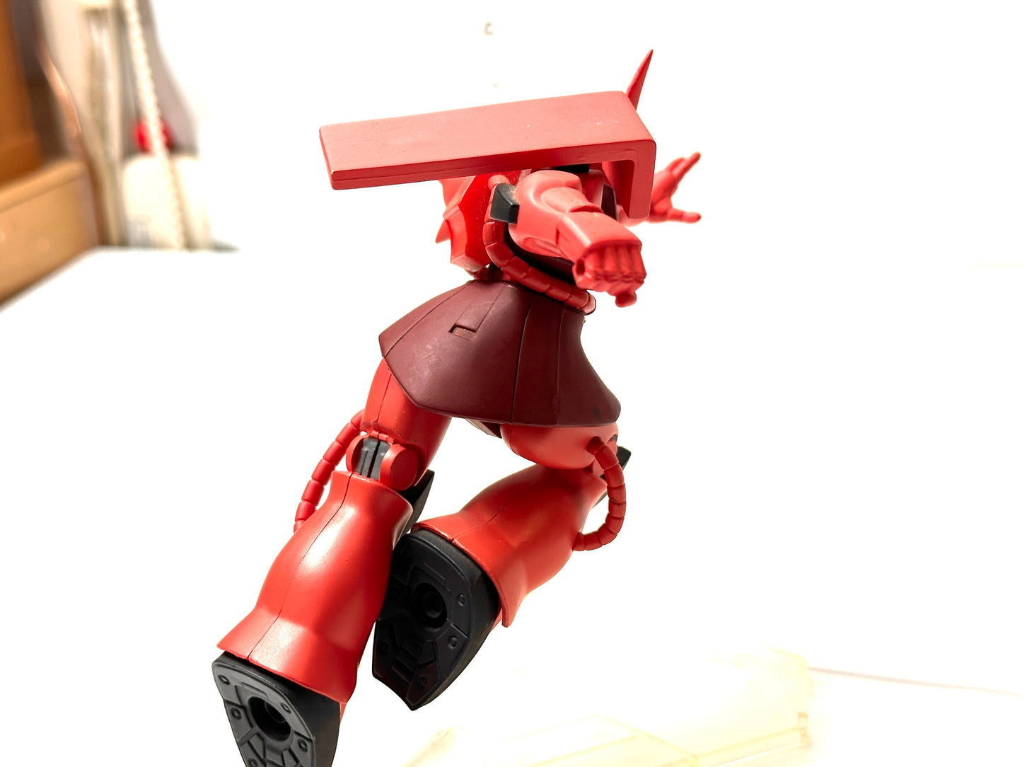 現状品 機動戦士ガンダム DX アグレッシブポーズ フィギュア シャア専用ザクII  ジオラマフィギュア ガンダムVS量産型ザク 11/12