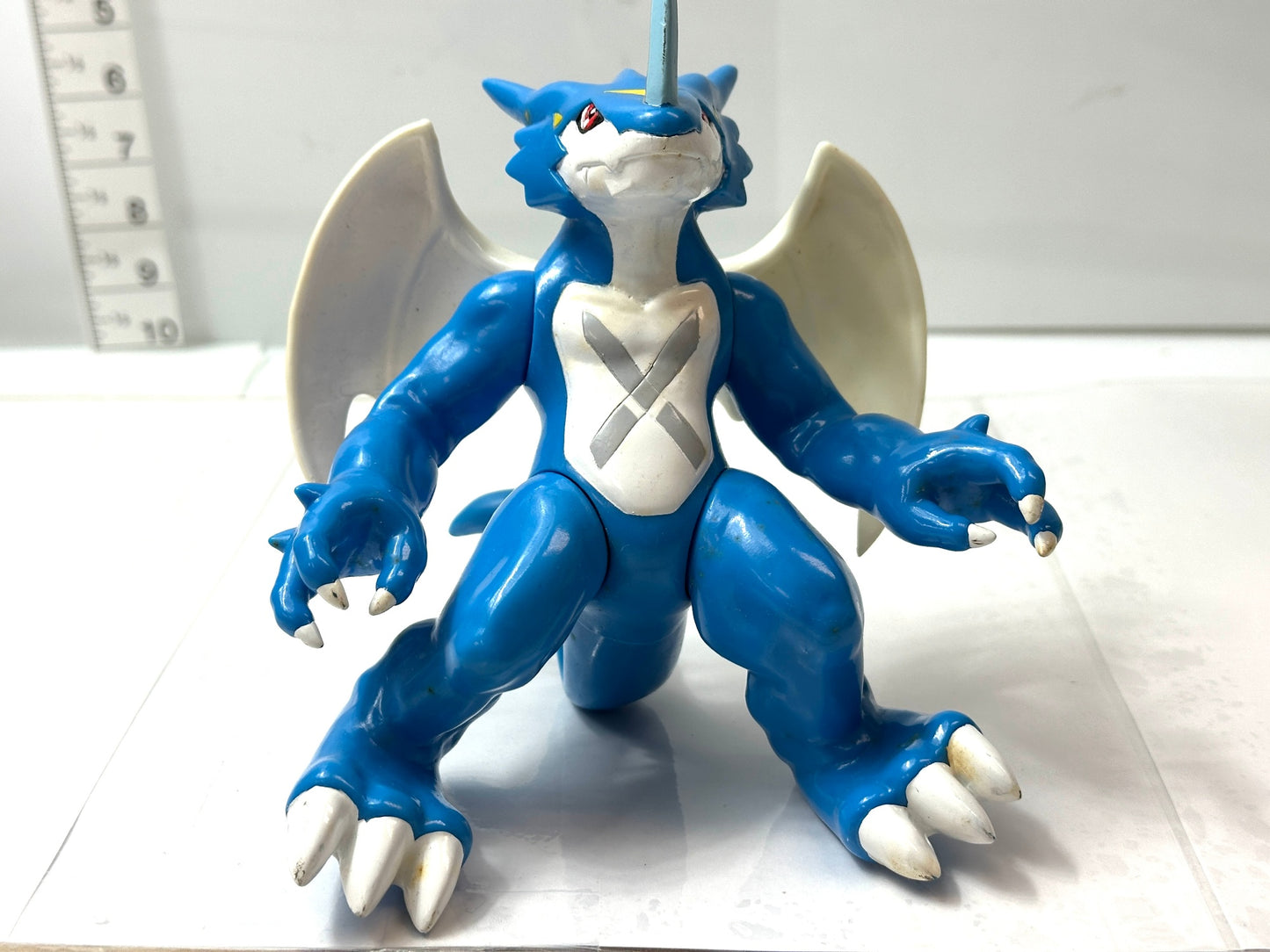 現状品 デジモンアドベンチャー02 幻竜型デジモン エクスブイモン ソフビ フィギュア 11/27