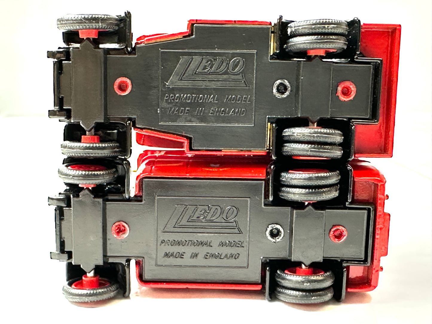 LLEDO レド社製 ミニカー デニスデリバリー＆消防車イギリス 2個セット 10/3